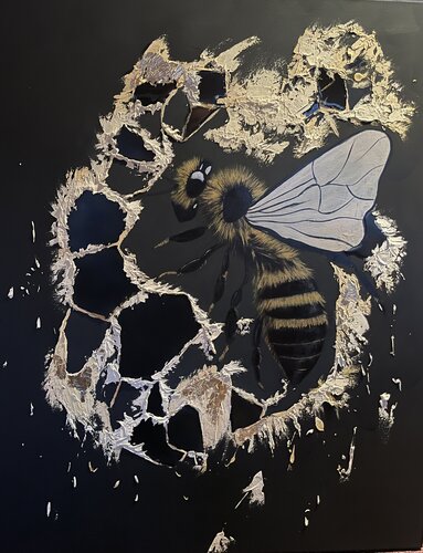BEE von Kathrin Kreuzberger, Malerei kaufen auf Singulart