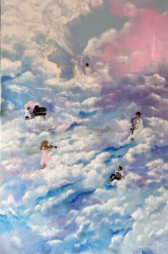 HEAVEN von Kathrin Kreuzberger, Malerei kaufen auf Singulart