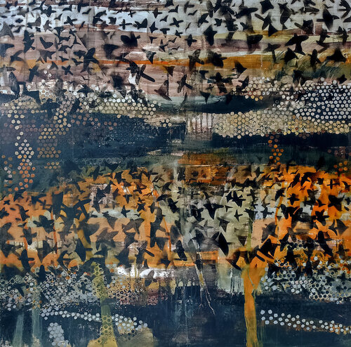 Abflug di Martina Kaiser, Pittura in vendita su Singulart
