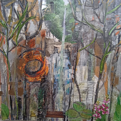 Stadtdschungel von Martina Kaiser, Malerei kaufen auf Singulart