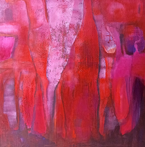 Ruby di Martina Kaiser, Pittura in vendita su Singulart