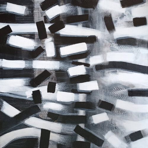 Schwarzweiss di Martina Kaiser, Pittura in vendita su Singulart