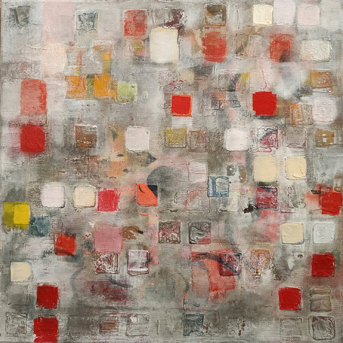 Farbklänge 2 van Martina Kaiser, Schilderij te koop op Singulart