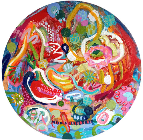 Sinnesfreuden di Martina Kaiser, Pittura in vendita su Singulart