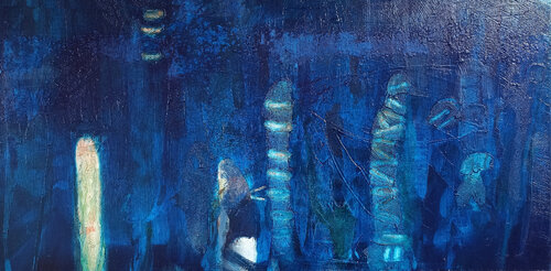 Lichtgestalt di Martina Kaiser, Pittura in vendita su Singulart