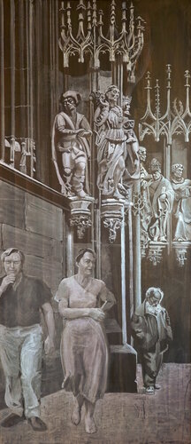 Kathedrale Strassburg von Christoph Fischer, Malerei kaufen auf Singulart