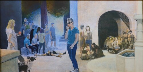 Gutedel-Tag von Christoph Fischer, Malerei kaufen auf Singulart