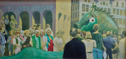 Handwerpen von Christoph Fischer, Malerei kaufen auf Singulart