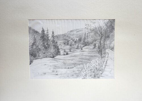21 Wutach de Christoph Fischer, Dibujo a la venta en Singulart