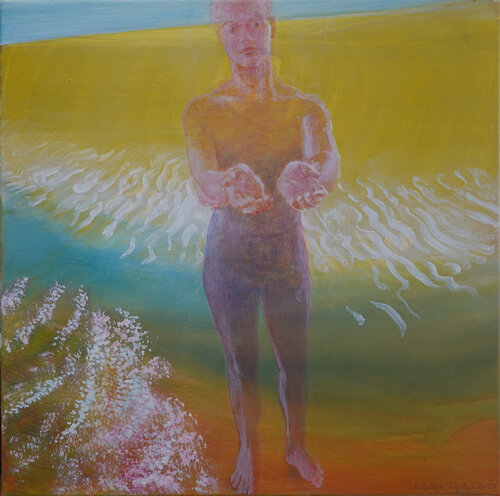 Die Hände di Christoph Fischer, Pittura in vendita su Singulart