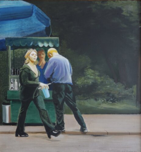 Milch des Westens von Christoph Fischer, Malerei kaufen auf Singulart