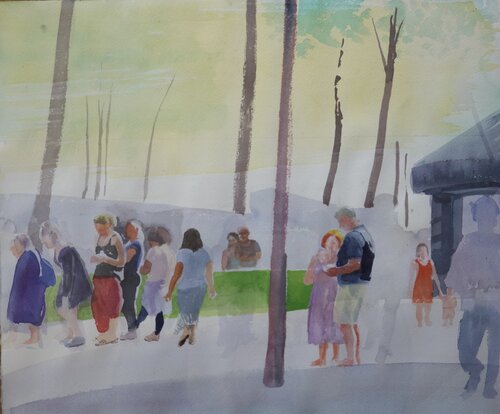 Passanten Christoph Fischer