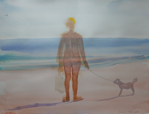 Das Hündchen van Christoph Fischer, Schilderij te koop op Singulart