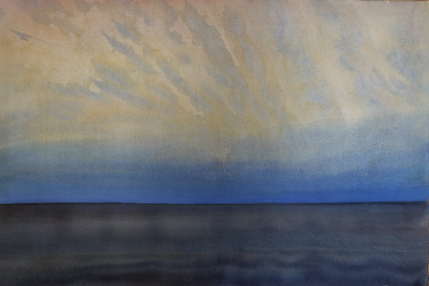 glänzende Weite über der See Christoph Fischer Werk auf Papier zu verkaufen