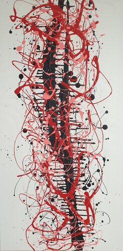 Acryl Bild "Tornado" von Irene Schlik, Malerei kaufen auf Singulart