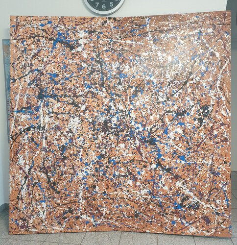 Acryl Bild XXL " Kornfeld"   190cm x 180cm x 4cm di Irene Schlik, Pittura in vendita su Singulart