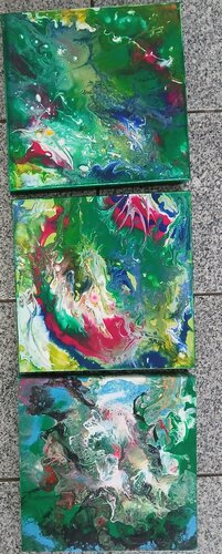 Acryl Bilder "Urlaubs Träume" von Irene Schlik, Malerei kaufen auf Singulart