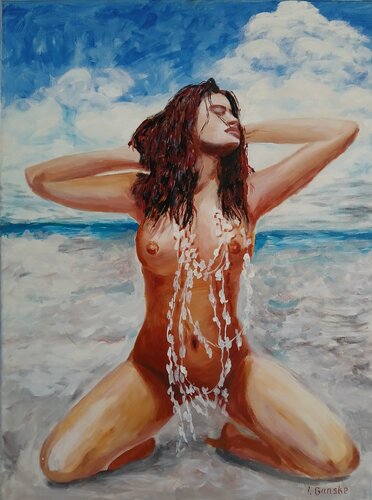 Acryl Bild "Freiheit" von Irene Schlik, Malerei kaufen auf Singulart