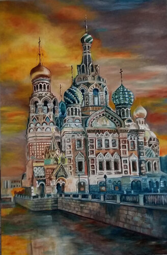 Ölgemälde " Märchen Schloss" par Irene Schlik, Peinture en vente sur Singulart