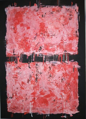 Acryl Bild Struktur "Sanftes Mitgefühl" von Irene Schlik, Malerei kaufen auf Singulart