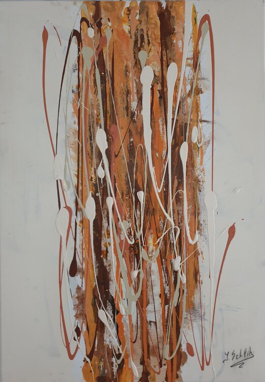 Acrylbild " Herbstfarben" Irene Schlik