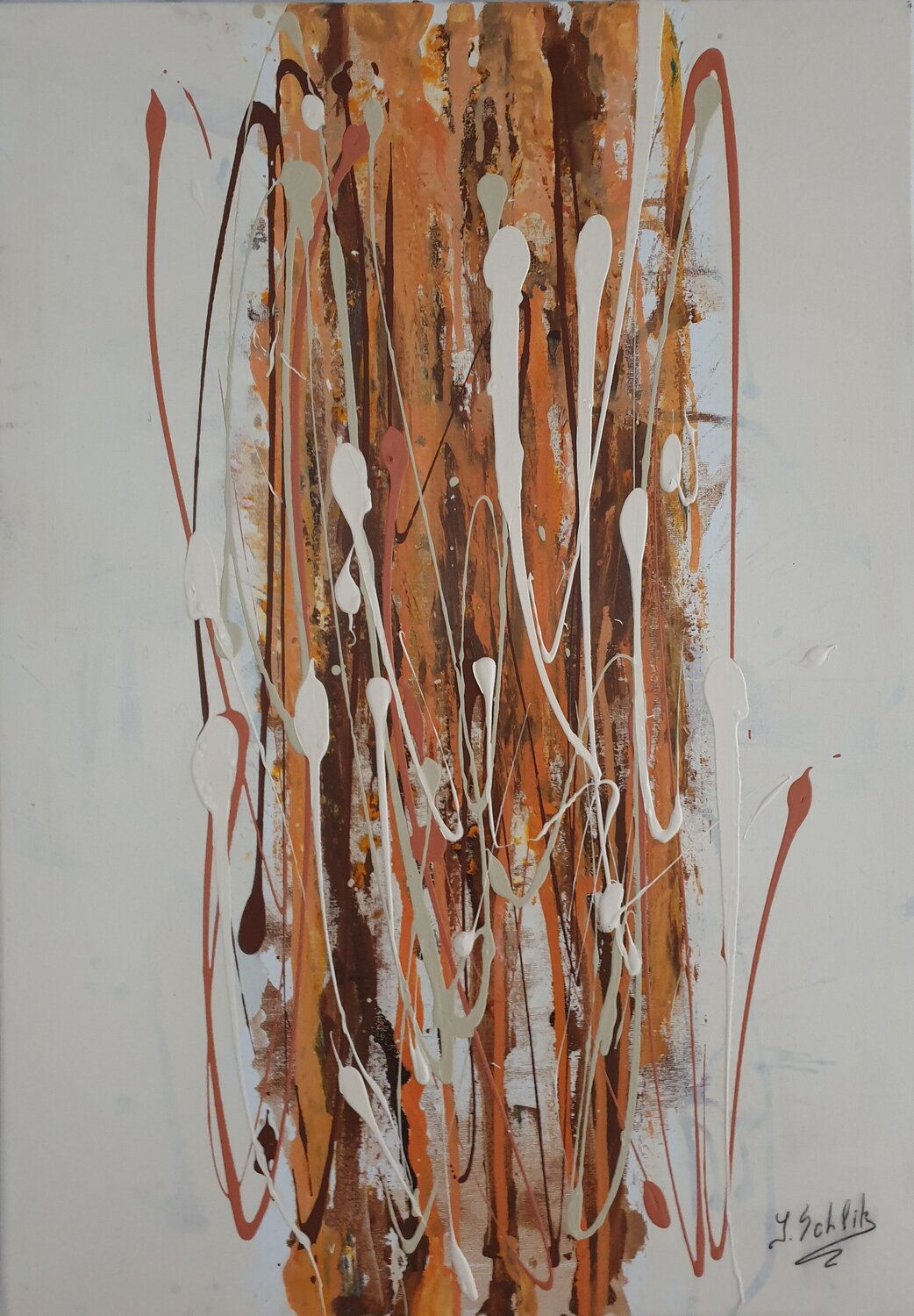 Acrylbild " Herbstfarben" Irene Schlik