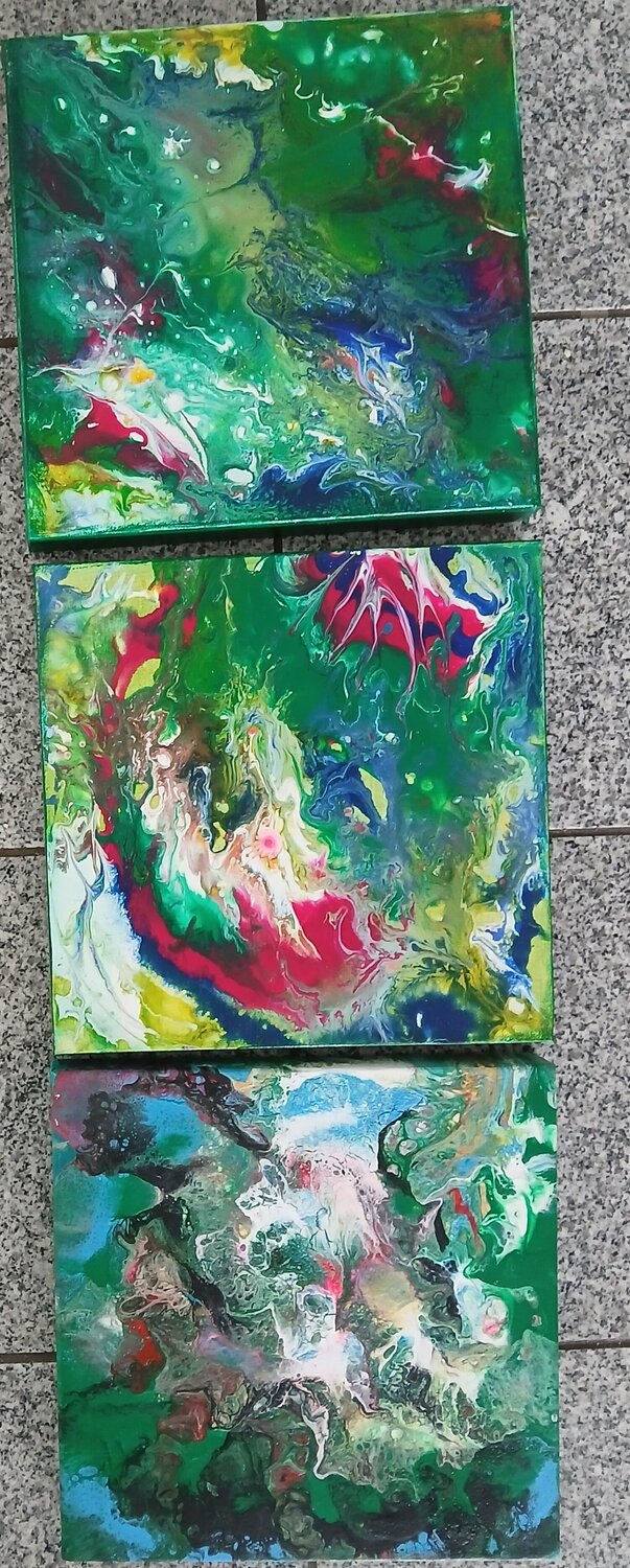 Acryl Bilder "Urlaubs Träume" Irene Schlik Originalgemälde zu verkaufen