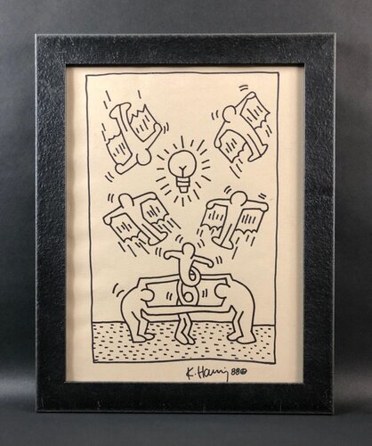 Untitled von Keith Haring, Zeichnungen kaufen auf Singulart