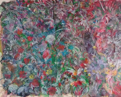 Campo di fiori #1 de Sadik Mottola, Pintura a la venta en Singulart
