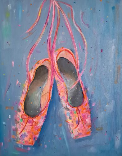 Pointe Shoes de Dawn Underwood, Pintura a la venta en Singulart