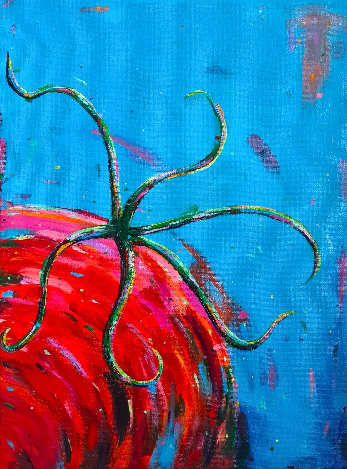 Tomato Dawn Underwood Pintura original en venta
