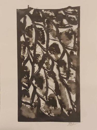 Feuillage by laetitia GUADAGNA ASCIAK, 소묘 for Sale on Singulart