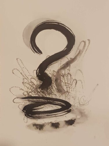 L'interrogation de laetitia GUADAGNA ASCIAK, Dibujo a la venta en Singulart