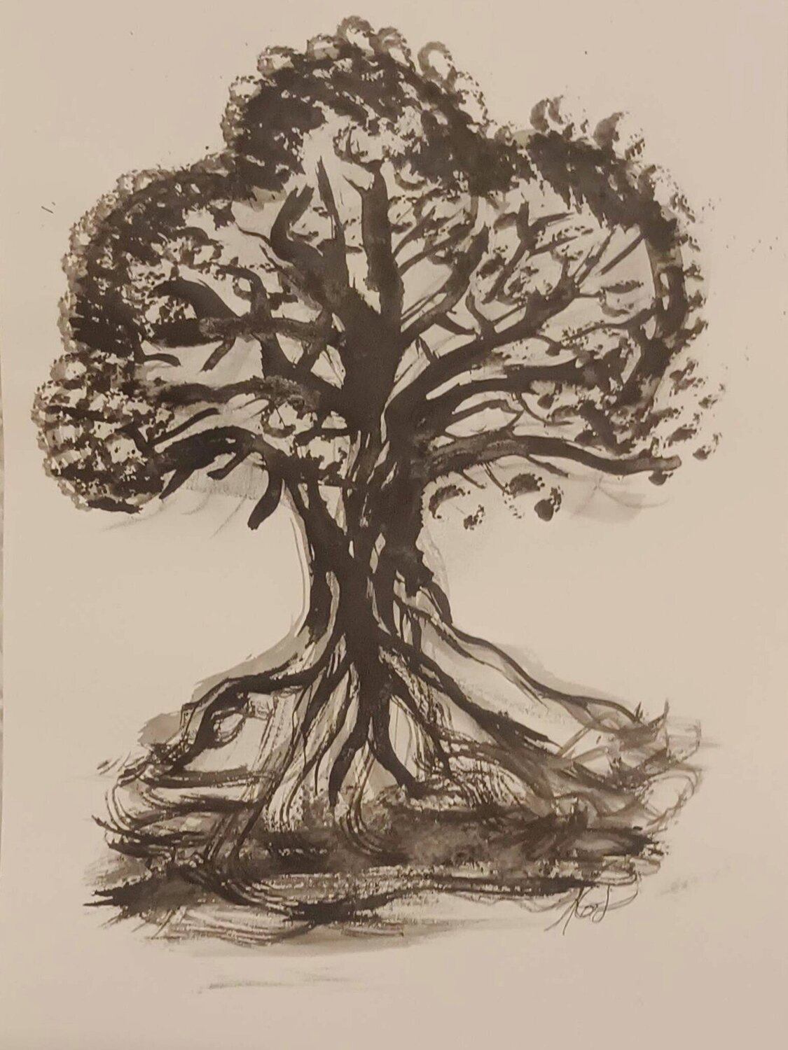 L'arbre de vie laetitia GUADAGNA ASCIAK Zeichnungen zu verkaufen