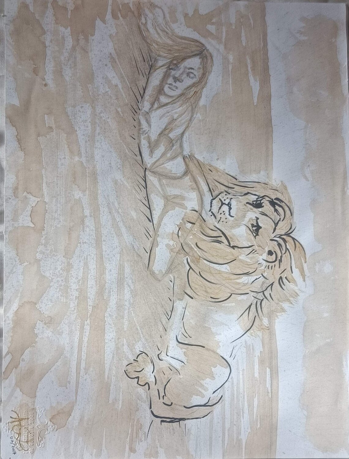 Le Lion laetitia GUADAGNA ASCIAK