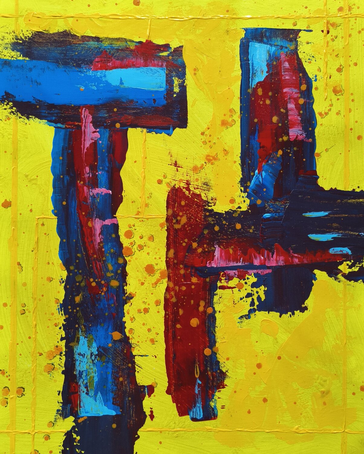 Tu y Yo Aramís Justiz Original painting for sale
