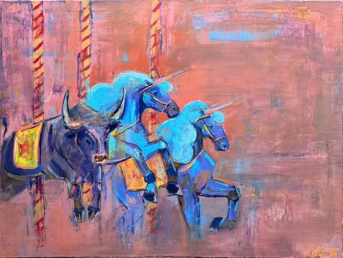 „STILLER AUFBRUCH“ von Ali Sedri, Malerei kaufen auf Singulart