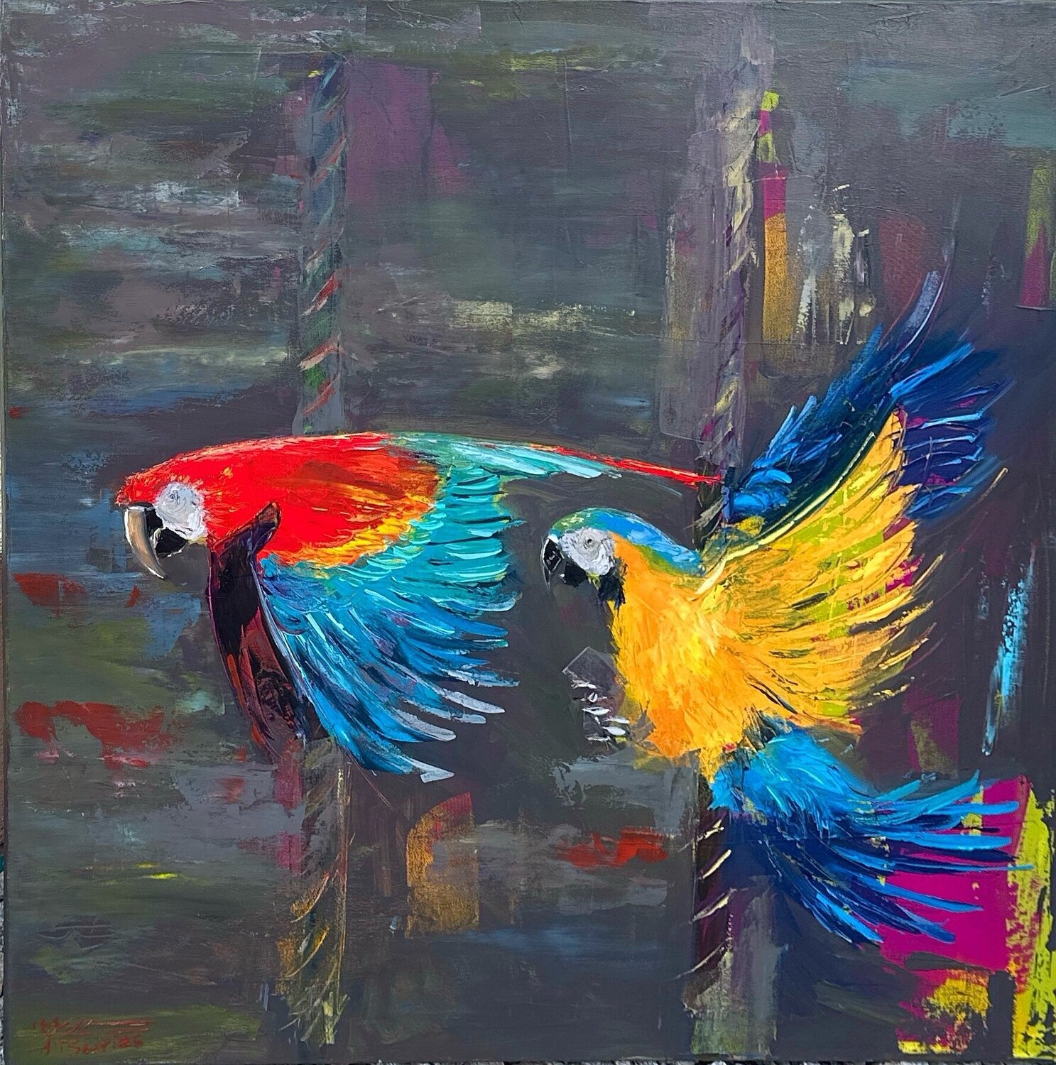 „KARUSSELL DER FLÜGEL“ Ali Sedri