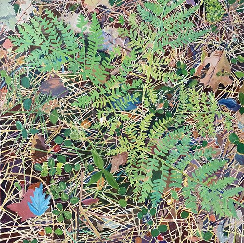 Ground View 3 van Leigh Pawling, Schilderij te koop op Singulart
