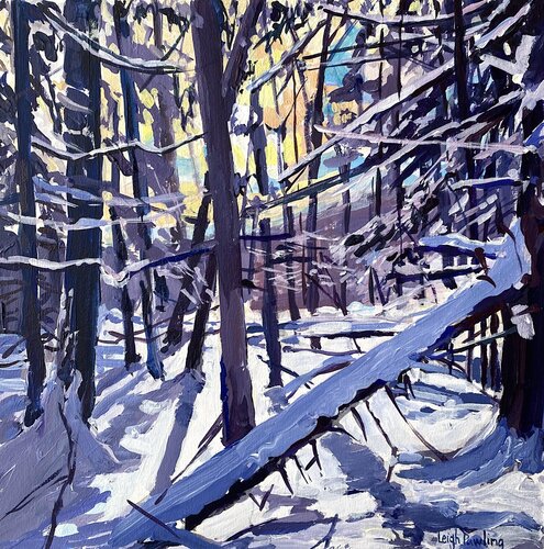 Nepa Winter van Leigh Pawling, Schilderij te koop op Singulart