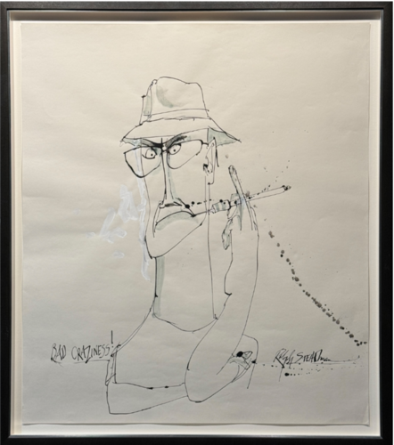 "HST / Bad Craziness" by Ralph Steadman, Painting for Sale on Singulart