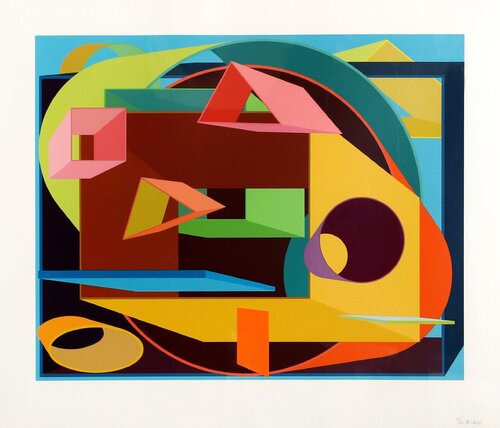 Scholes II by Al Held, Print for Sale on Singulart