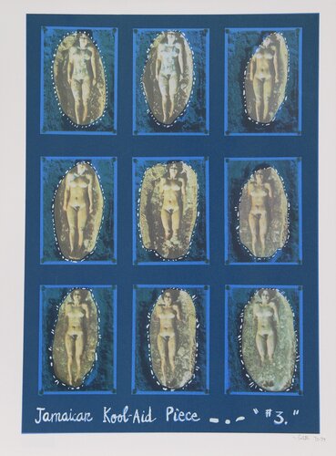 Jamaican Kool-Aid Body Piece (Blue) by Colette Lumiere, 版画 for Sale on Singulart