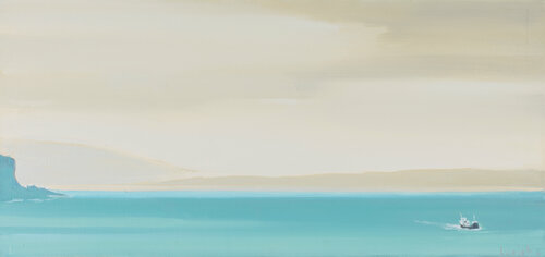 Ferryboat par Alexander Levich, Peinture en vente sur Singulart