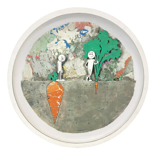 Perception (custom framed hand signed serigraph) van Kai, Afdruk te koop op Singulart