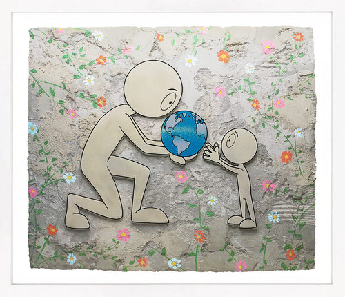 Endless Possibilities (framed hand signed serigraph) von Kai, Druck kaufen auf Singulart