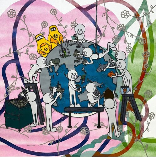 Our Mess To Fix III von Kai, Malerei kaufen auf Singulart