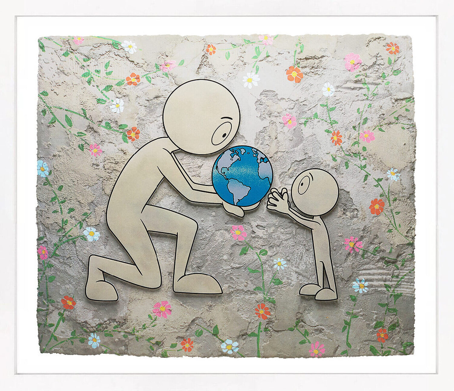 Endless Possibilities (framed hand signed serigraph) Kai