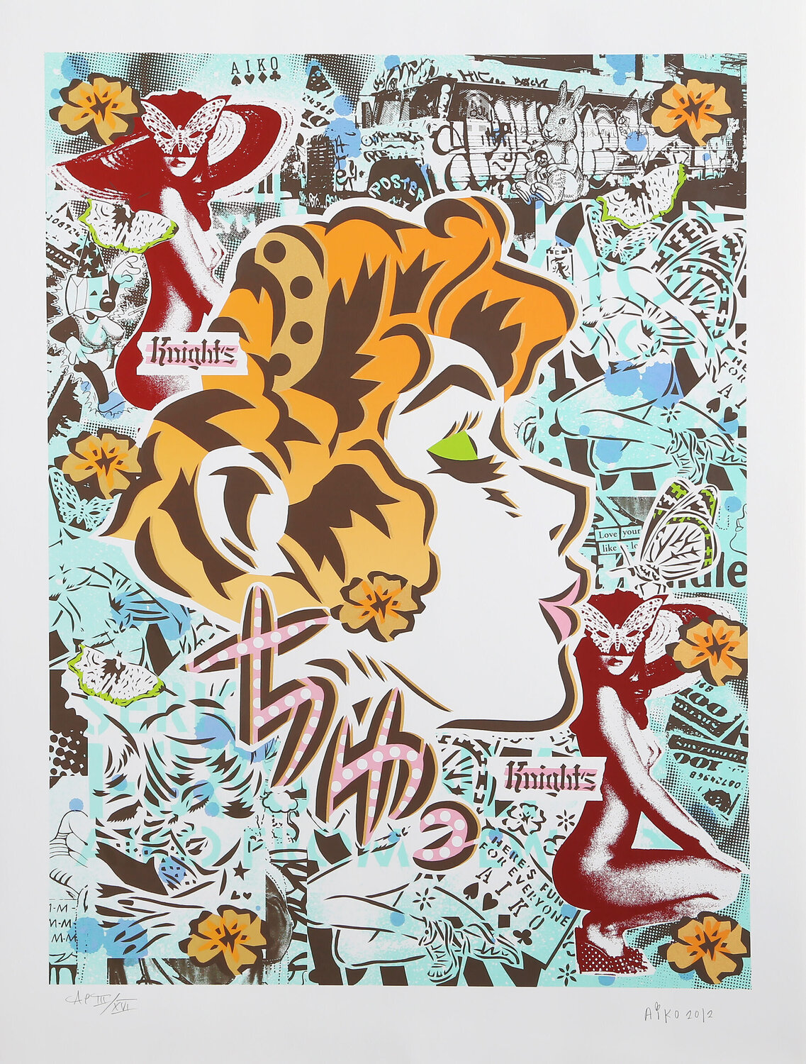 Kiss Lady Aiko Impresión en venta