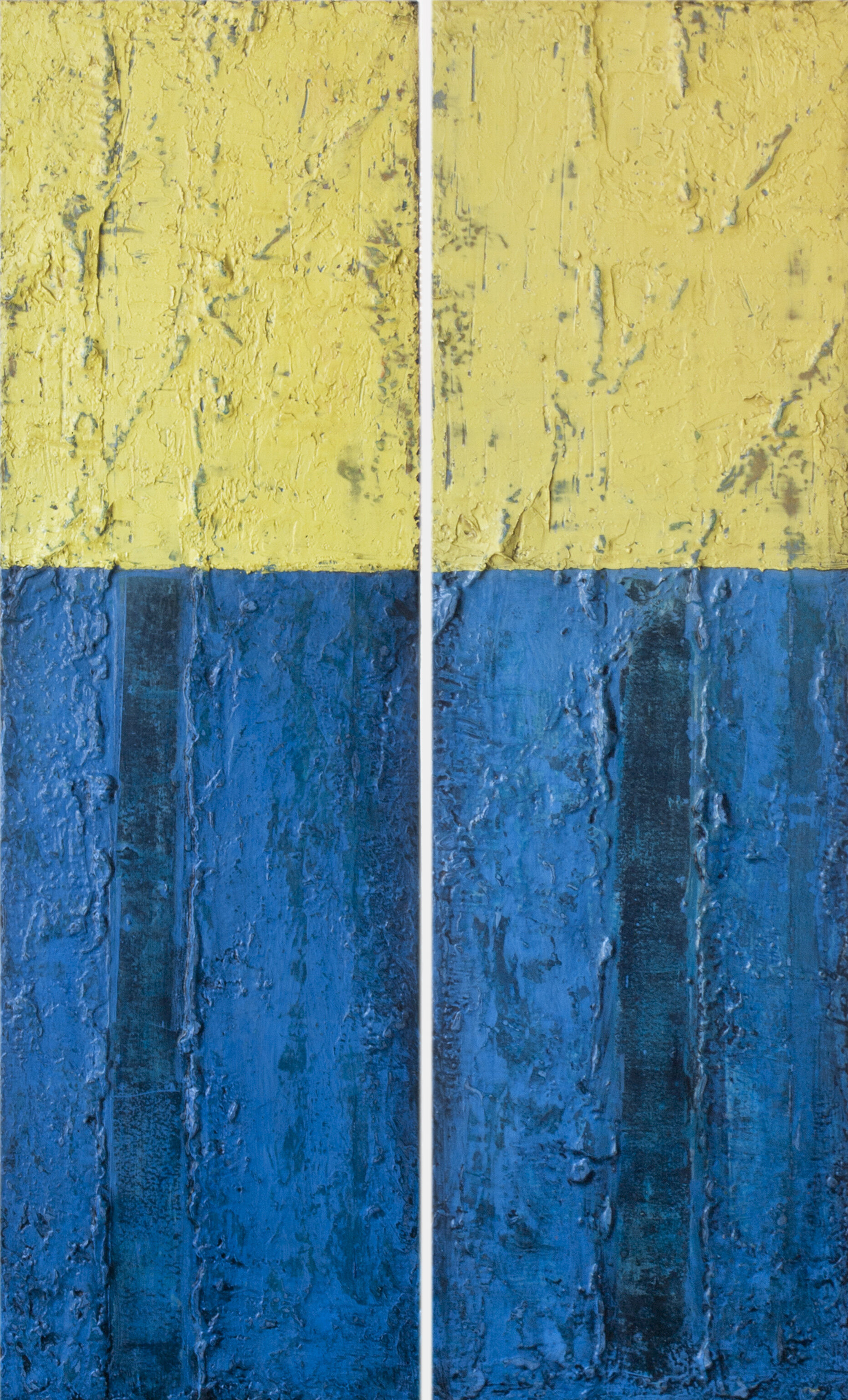 Thema Blauw Geel Schilderijen